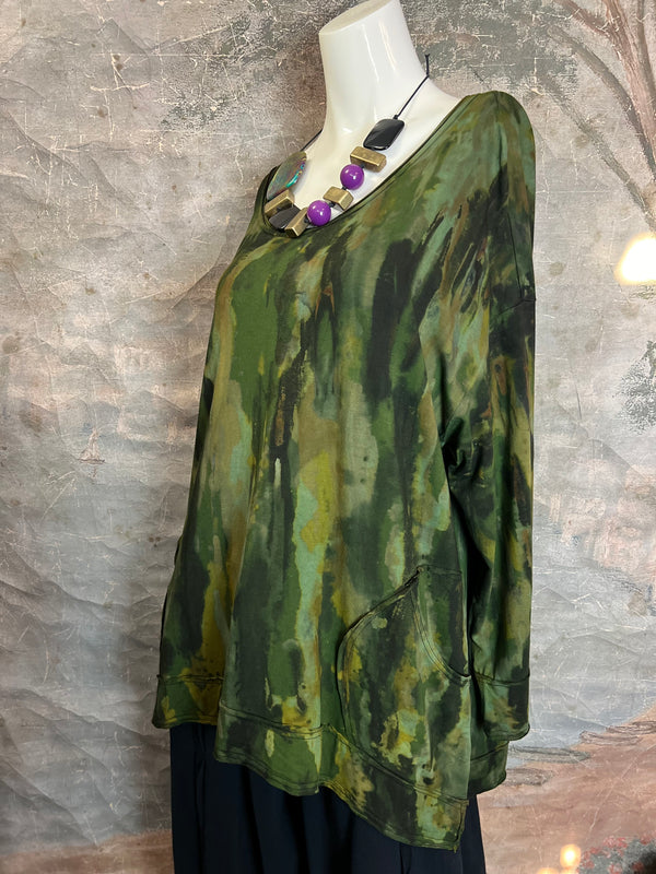 AU1806 Lola Top-Olive