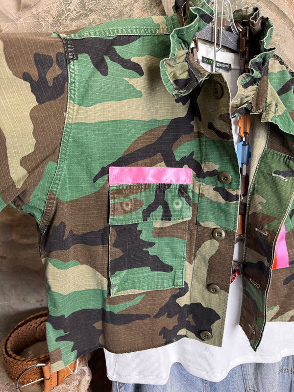 CT Remix Camo Spunk Ruffled Jkt