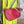 Load image into Gallery viewer, Alma shoulder bag in red pebbled leather with gray handles and teal accents on lime green dress mannequin - 2
