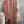 Load image into Gallery viewer, DYM287 Bohemian floral block print poet maxi dress in rust red and brown with chain necklace accent - 9
