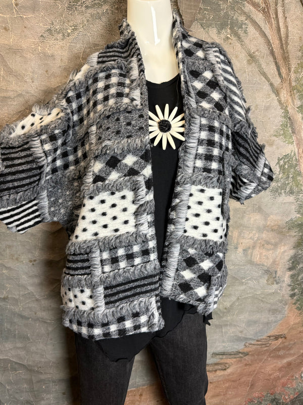 25752 Texture Mix Jacket