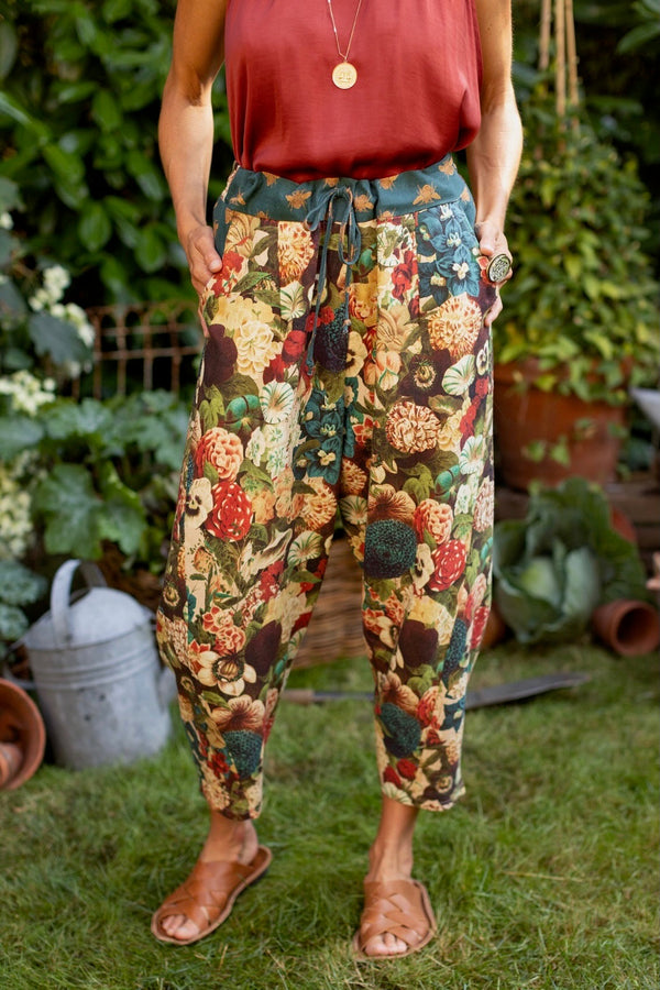 MOTS Linen Crop Artist Pant-Stay Gold
