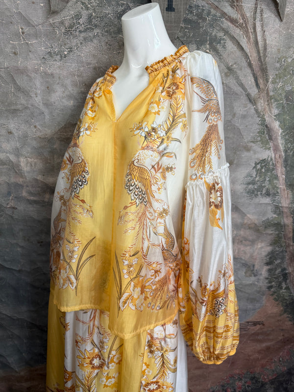 8870 Silk Artisan Blouse