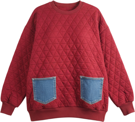 5949 Glenna Pullover-Red