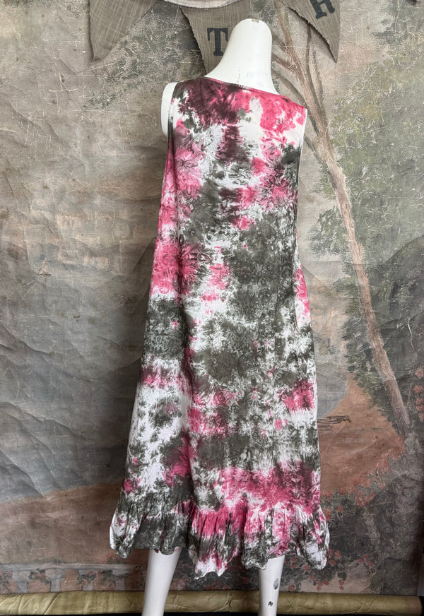 PL-C219D Ruffle Tank Dress