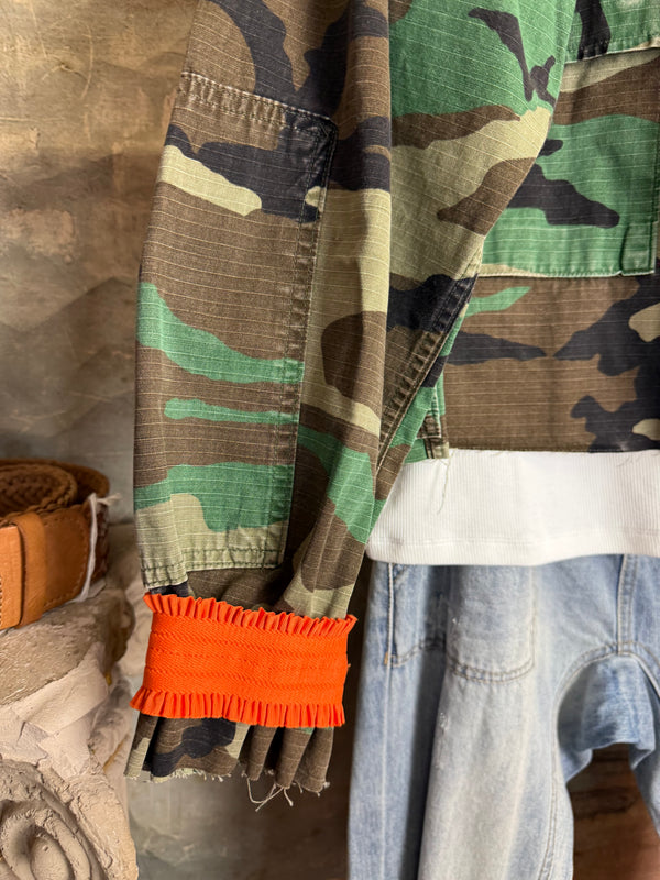 CT Remix Camo Spunk Ruffled Jkt