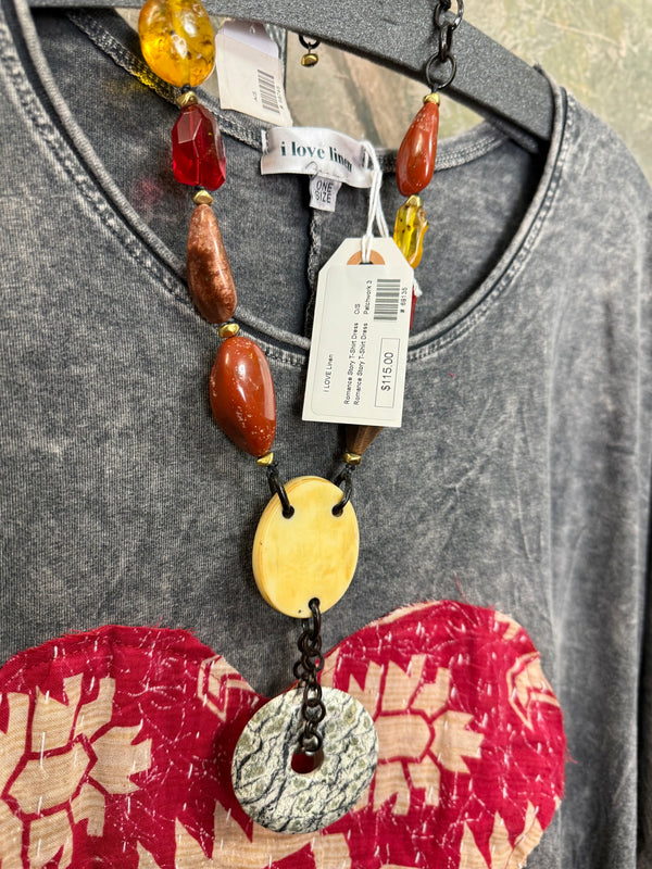 Romance Story T-Shirt Dress-#3