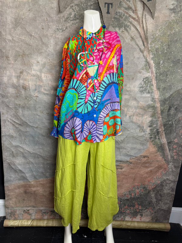 CP-92527 Abstract Blouse