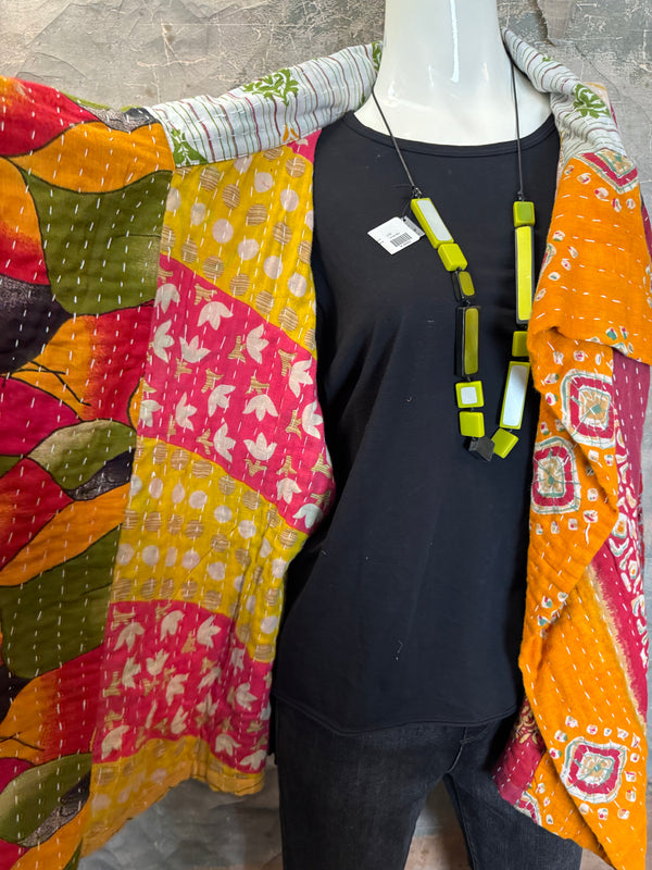 SS6148 Funky Kantha Jacket-Marley A