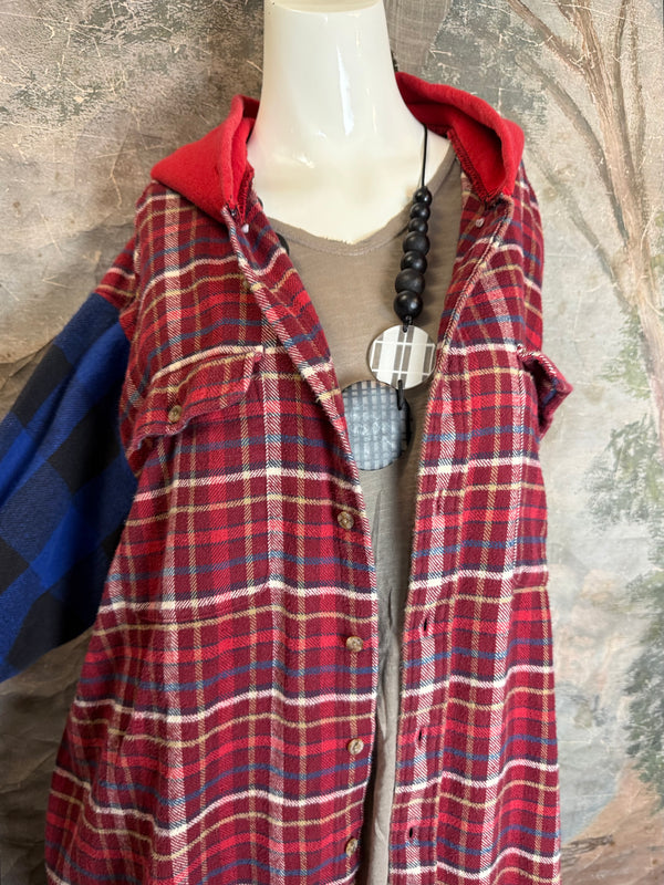 0003G PW Mix-Match Flannel Jacket-#6