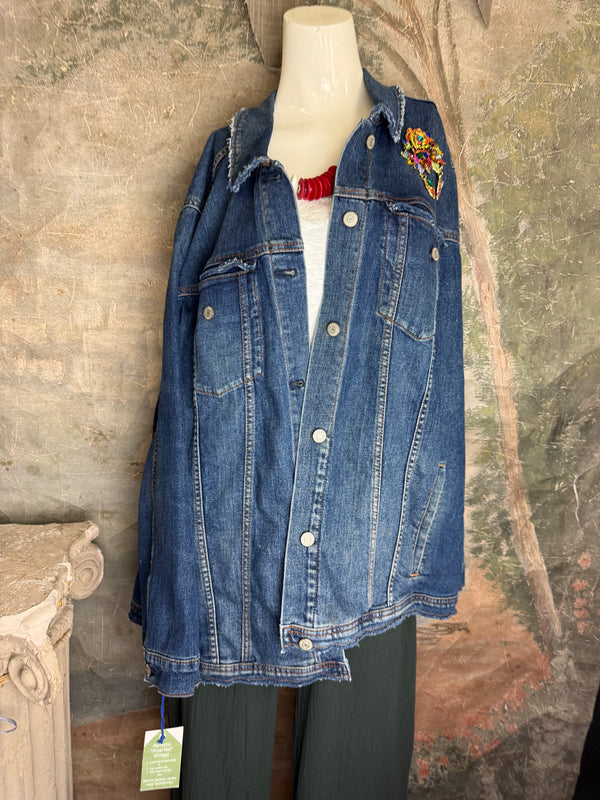 4842 Upcycled Wearable Art Jkt-Frida