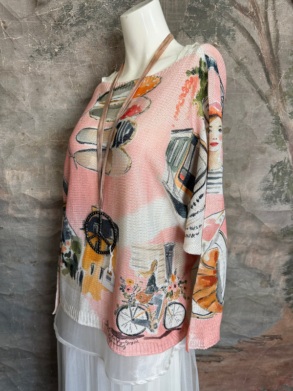 BBZ-033 Summer Sweaters— EIFFEL TOWER