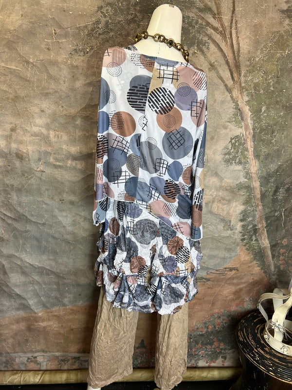 25071 Mesh Print Toppper