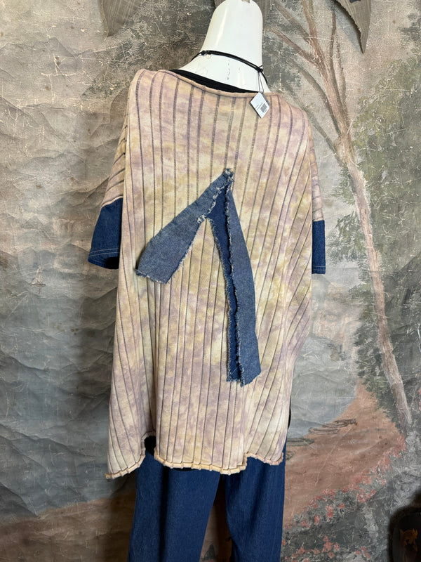 SWD003 West Denim Mix Sweater