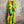 Load image into Gallery viewer, 90617P-23 Linen Paint Dress-Kiwi
