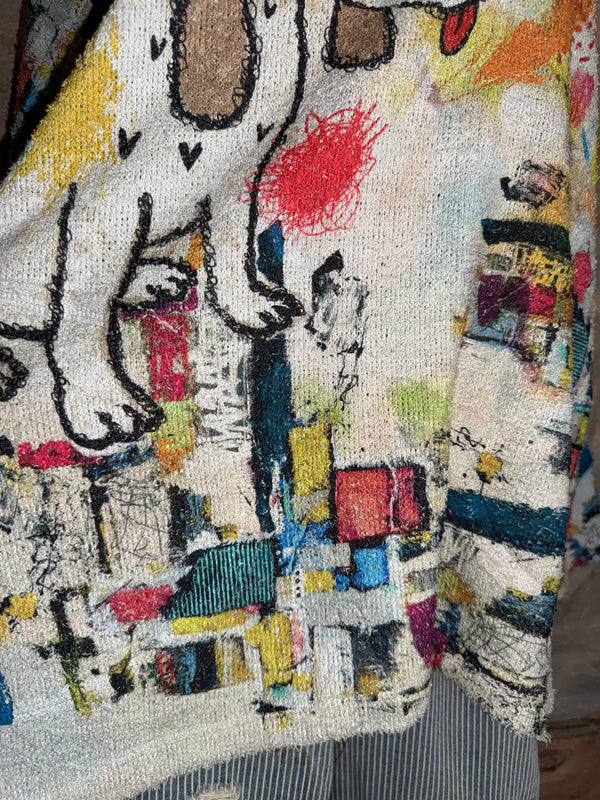T761BEG Hi-low Top w/Pocks-Cookies Delight