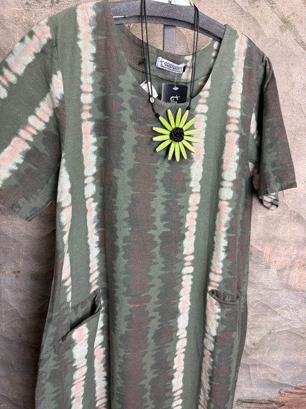 90847T-62 San Fran Dress-Olive
