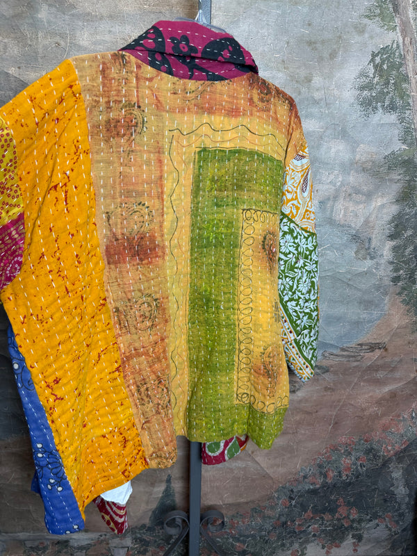 SS6148 Funky Kantha Jacket-Marley C
