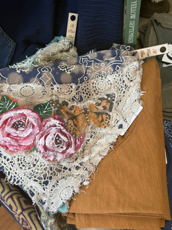 ARB Hand Painted Bandana-Sage