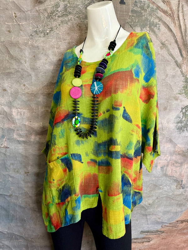 Z6653 Painters Top-Kiwi