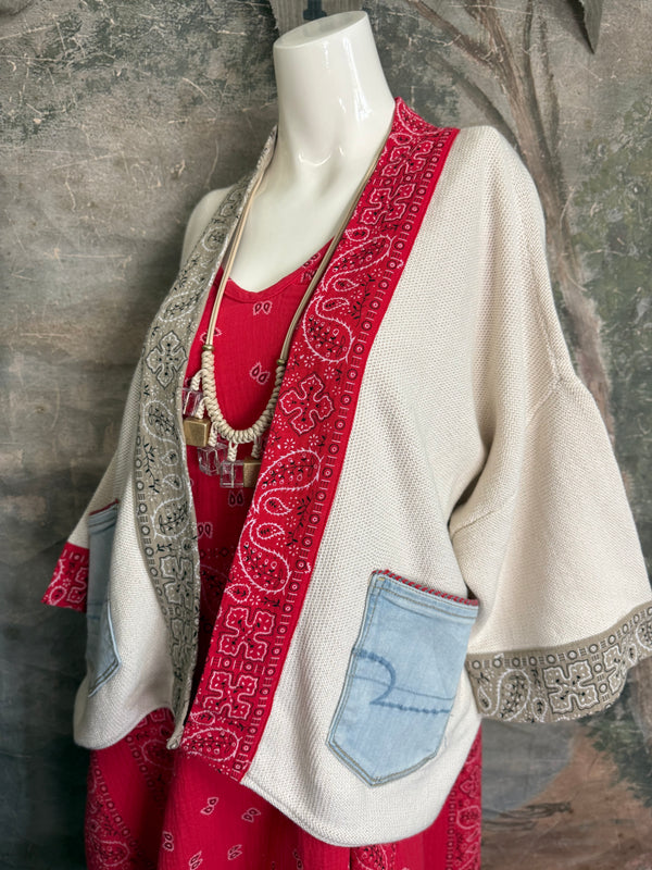 5771 Bandana Cardigan