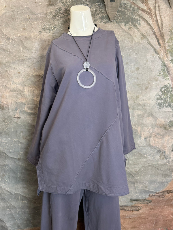 A2996202 L/Slv FE Top-Stable Blue