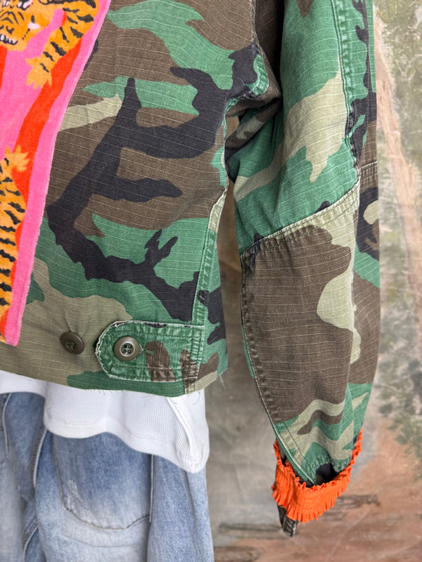 CT Remix Camo Spunk Ruffled Jkt