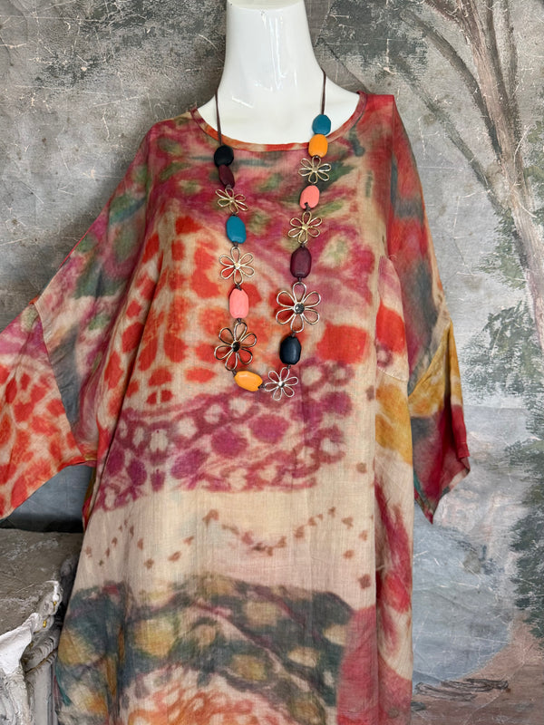 6113PW Santa Maria Tunic Dress