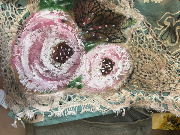 ARB Hand Painted Bandana-Sage