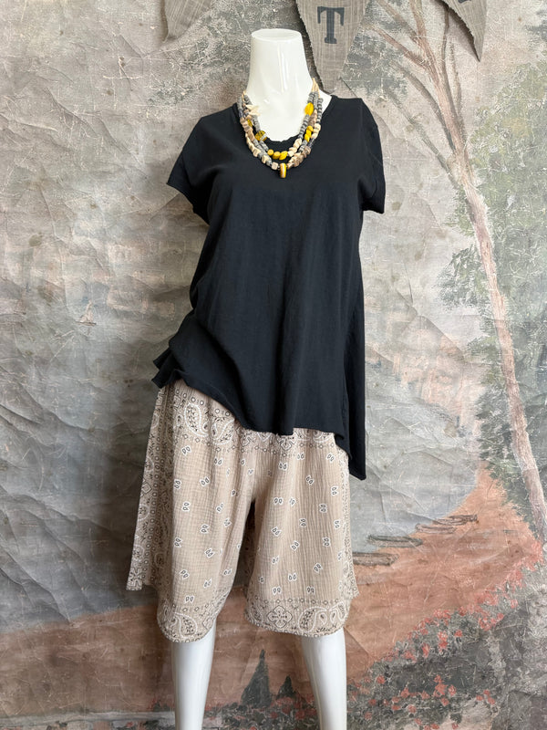 5752 Bandana Bermuda Shorts