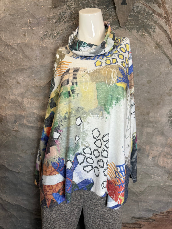 T1056 Cowlneck Pullover-Livey