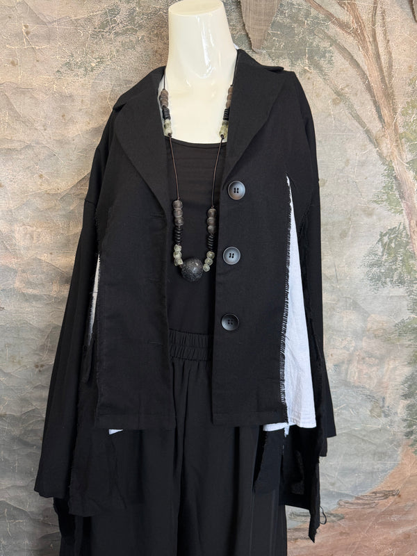 68581 Jacket Blazer W/Trim