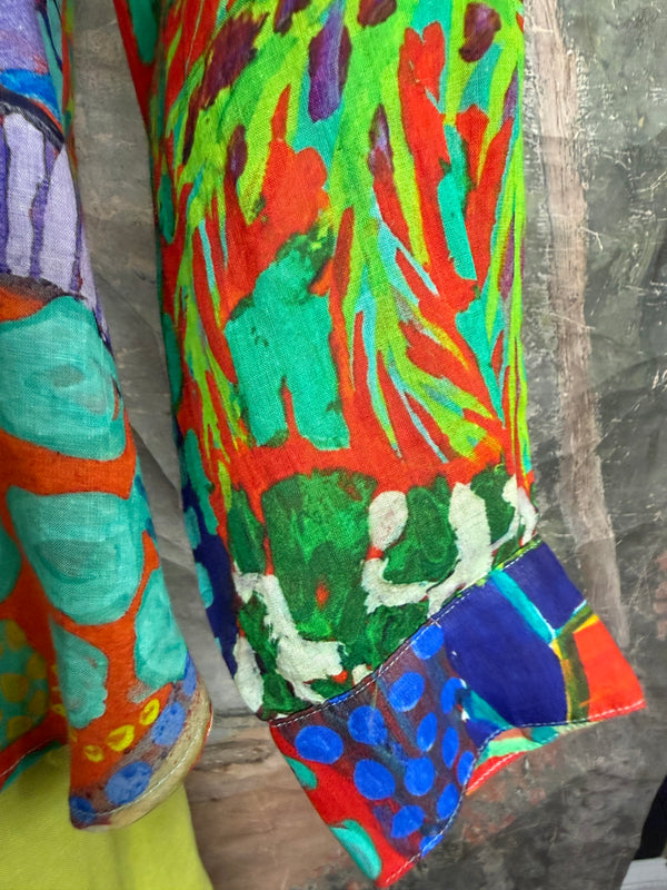 CP-92527 Abstract Blouse