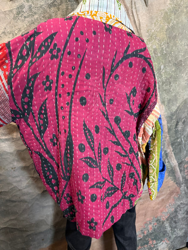 SS6148 Funky Kantha Jacket-Marley A