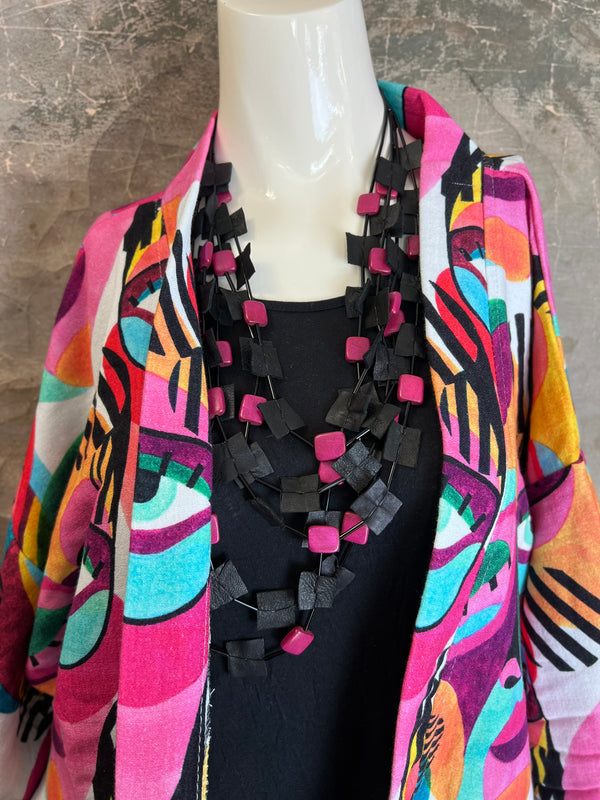 41023 Picasso Kimono Robe