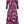 Load image into Gallery viewer, ACD544 3/4 Slv Smash Dress-Purple Leaf
