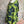 Load image into Gallery viewer, 91307T-62 Ruffle Tie-Dye Tunic-Kiwi
