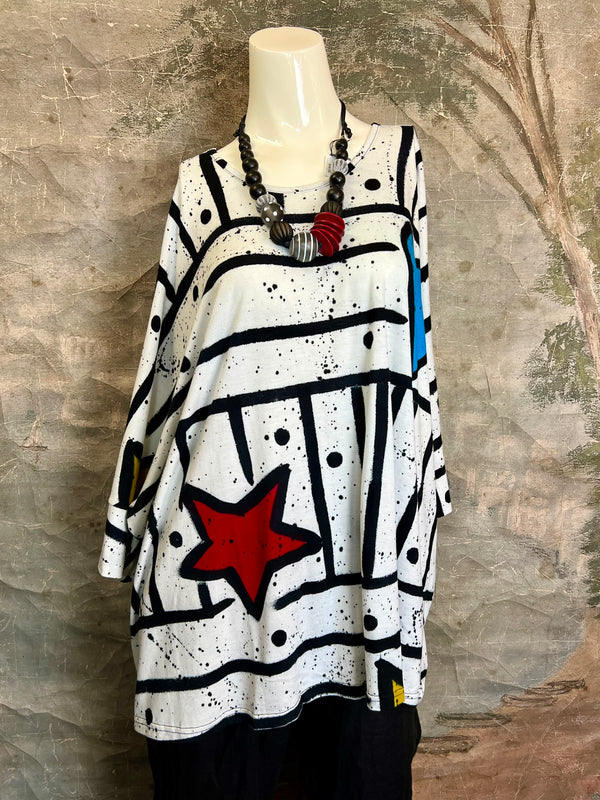 1812K Pop Art Ginger Top