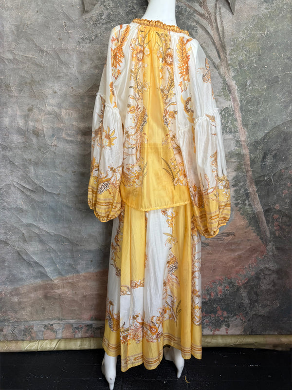 8870 Silk Artisan Blouse