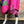 Load image into Gallery viewer, 90617P-23 Linen Paint Dress-Fuchsia
