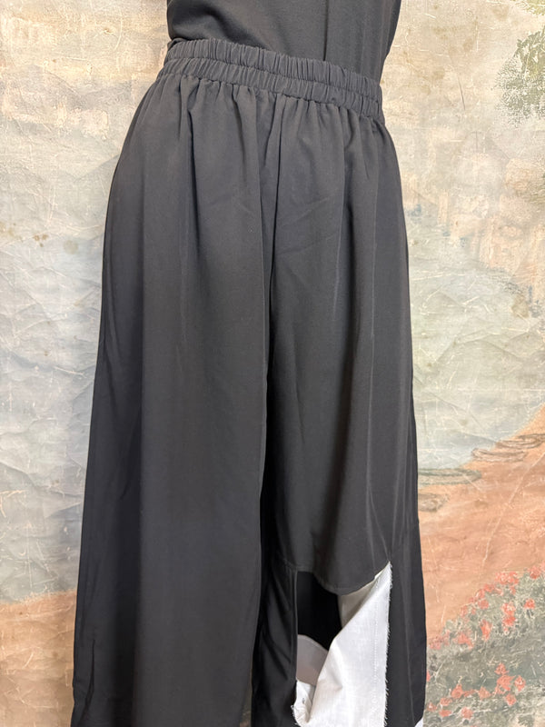 69582 Wide Leg Pants w/Trim