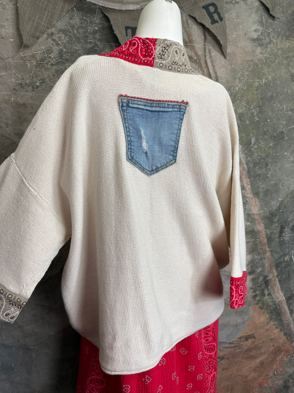 5771 Bandana Cardigan