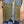 Load image into Gallery viewer, Olive bandana paisley print long kimono cardigan with light blue denim trim and front patch pockets - 7
