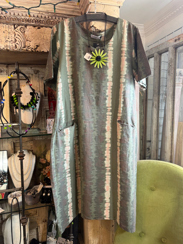 90847T-62 San Fran Dress-Olive