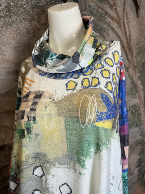 T1056 Cowlneck Pullover-Livey