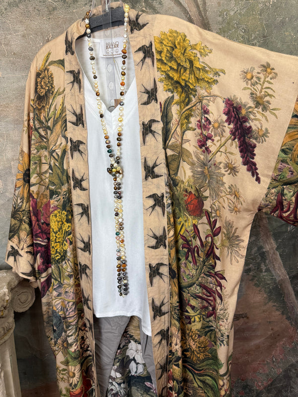 MOTS Opera Duster Kimono Robe-Golden Hour