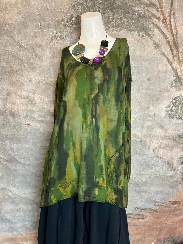 AU1806 Lola Top-Olive