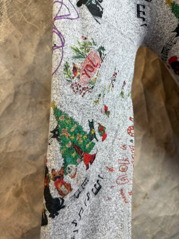 D387 Woofmas Carol A-line Dress