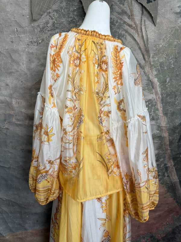 8870 Silk Artisan Blouse