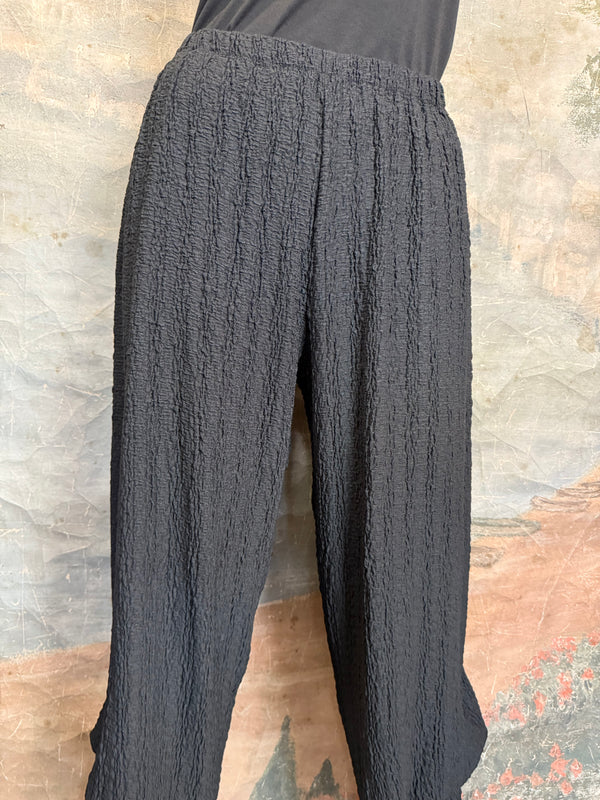 B304 Waffle Knit Harem Pants